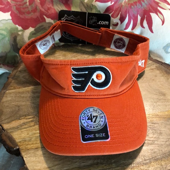 NHL PHILADELPHIA FlyersNational Hocky League VISIT47-Brand Adjustable Back NEW - Picture 2 of 10